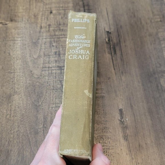 The Fashionable Adventures Of Joshua Craig, David Graham Phillips Hardcover 1909 - Picture 3 of 8